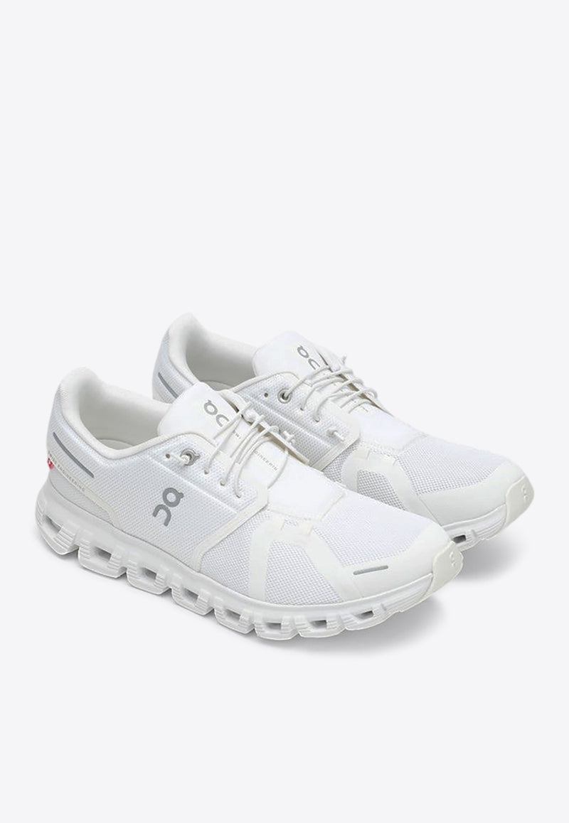 On Running Cloud 6 Lace-Up Sneakers White 3MF10071200PL/Q_ON-WW
