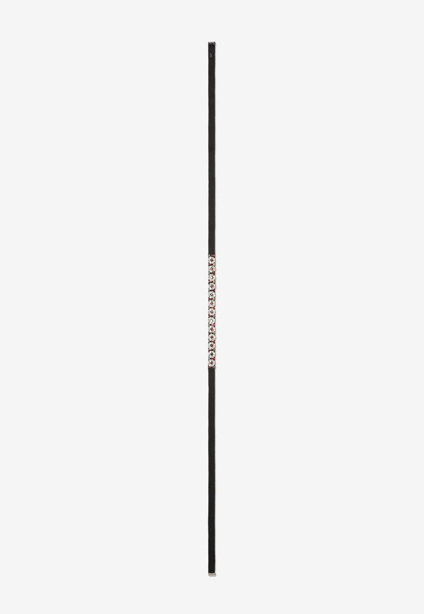 Emilio Pucci Crystal-Embellished Choker Black 3RAM54 3R924 513