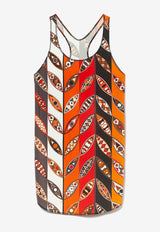 Pucci Girandole Print Mini Dress 3RJG21 3R746 028 Multicolor