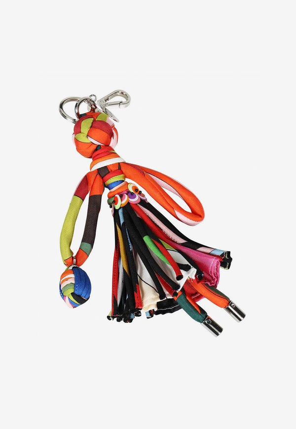 Emilio Pucci Figure-Shaped Keyring Multicolor 3RSJ42 3R038 A47