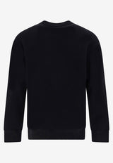 Valentino VLTN Print Sweatshirt 3V3MF26M9JA N01 Black