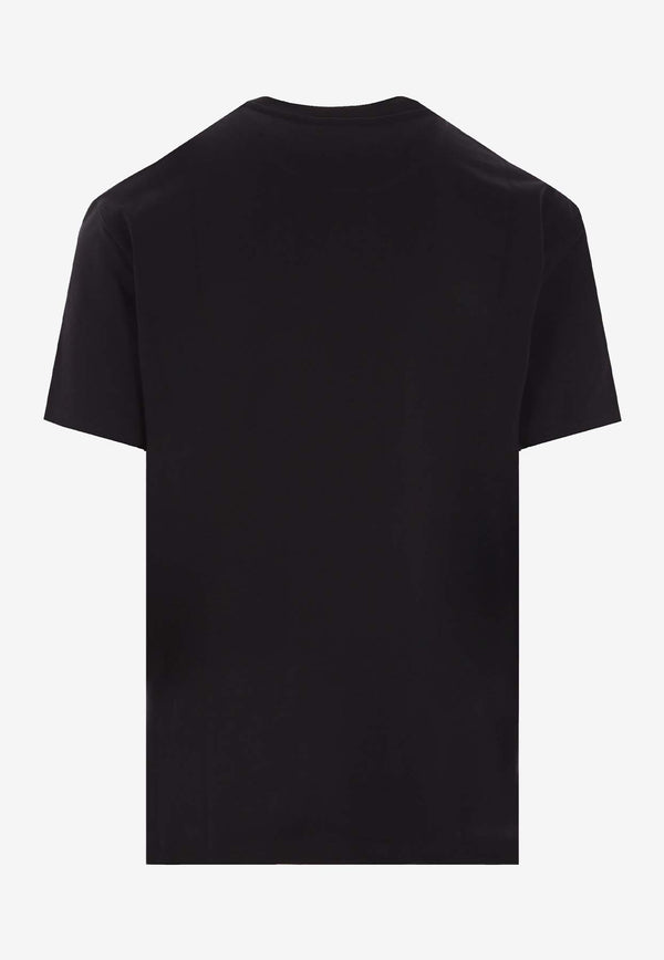 Valentino VLTN Print Short-Sleeved T-shirt 3V3MG10V96P 0NO Black