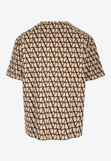 Valentino Toile Iconographe Print T-shirt 3V3MG14Y9KC MYL Beige