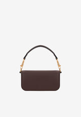 Valentino Small Locò Shoulder Bag in Calf Leather Brown 3W2B0K53ZXL 514