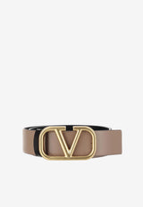 Valentino Signature VLogo Reversible Belt Beige 3W2T0S11ZFR LC8