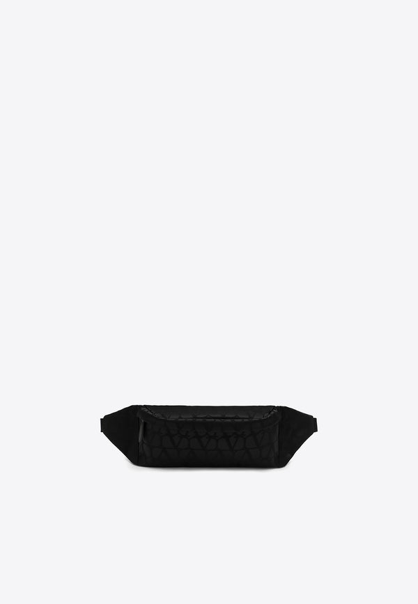 Valentino Iconographe Nylon Belt Bag Black 3Y2B0C31CSH/N_VALE-0NO
