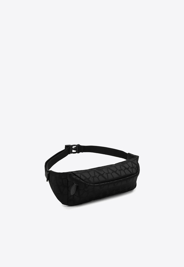 Valentino Iconographe Nylon Belt Bag Black 3Y2B0C31CSH/N_VALE-0NO
