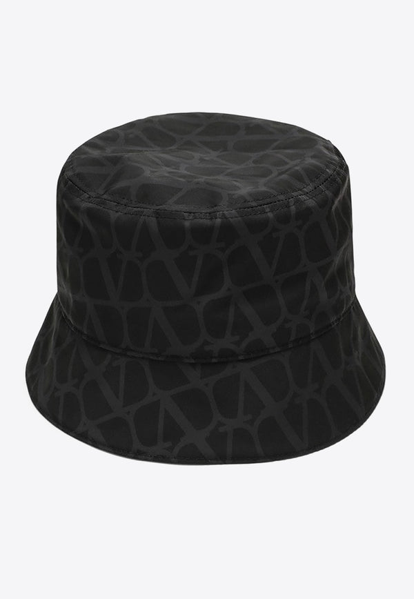 Valentino Iconographe Nylon Hat Black 3Y2HGA11FHG/N_VALE-G51