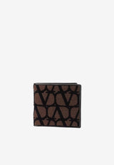 Valentino Toile Iconographe Bi-Fold Wallet 3Y2P0654WAW U02 Ebony