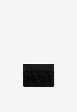 Valentino Toile Iconographe Cardholder 3Y2P0T83WAW 0NO Black