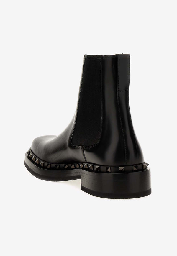 Valentino Rockstud M-way Ankle Boots 3Y2S0H08PMA 0NO Black