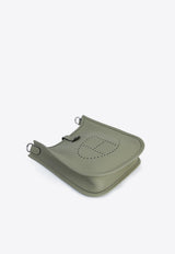 Mini Evelyne 16 Amazone in Sauge Taurillon Clemence with Palladium Hardware