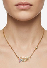 Crystal-Embellished Dream Pendant Necklace