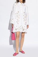 Bianca Logo Leather Slides