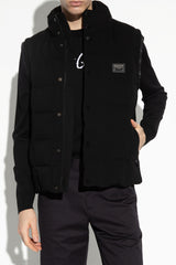 Logo-Plaque Quilted Vest
