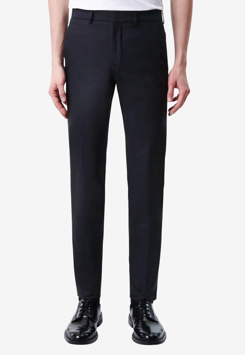 DRYKORN Slim-Fit Satin Tailored Pants Navy 40427-888_NAVY