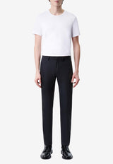 DRYKORN Slim-Fit Satin Tailored Pants Navy 40427-888_NAVY