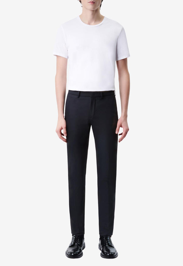 DRYKORN Slim-Fit Satin Tailored Pants Navy 40427-888_NAVY