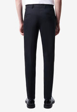 DRYKORN Slim-Fit Satin Tailored Pants Navy 40427-888_NAVY