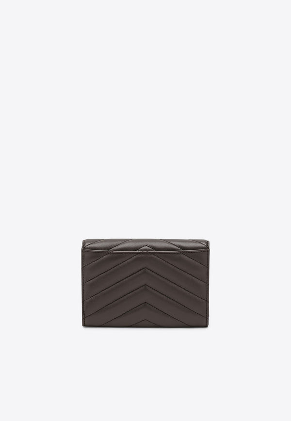 Saint Laurent Urban Chic Cassandre Wallet  Gray 414404AAA44/R_YSL-1997