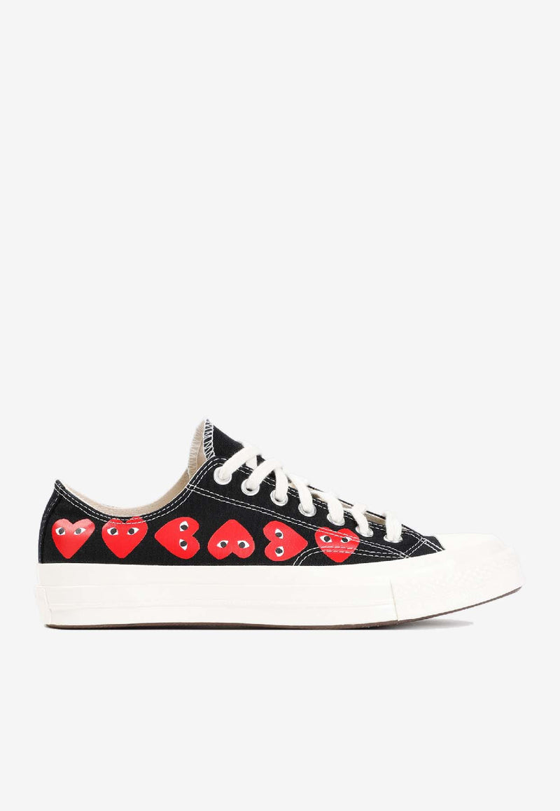 X Converse Chuck Taylor '70 Multi Hearts Canvas Sneakers