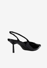Le Silla Vivienne 60 Slingback Pumps Black 4206D060BXPPGSL 001