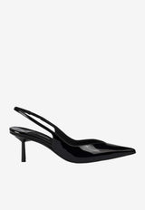 Le Silla Vivienne 60 Slingback Pumps Black 4206D060BXPPGSL 001