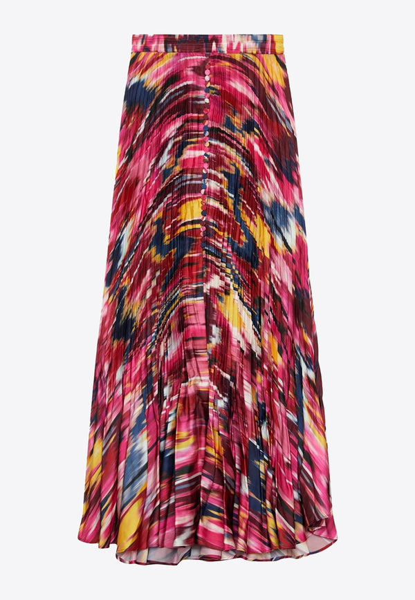 Jonathan Simkhai Dulce Printed Midi Skirt 423-3035-M-PRINTMULTICOLOUR