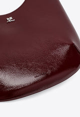 Courrèges Holy Naplak Leather Top Handle Bag Burgundy 424GSA102CR0043/P_COURR-4031