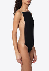 Courrèges Illusion Paneled Bodysuit Black 424JBD112PL0159/P_COURR-B099