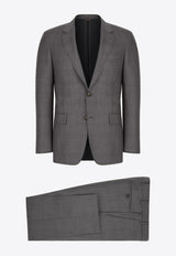 Single-Breasted Tailored Suit
