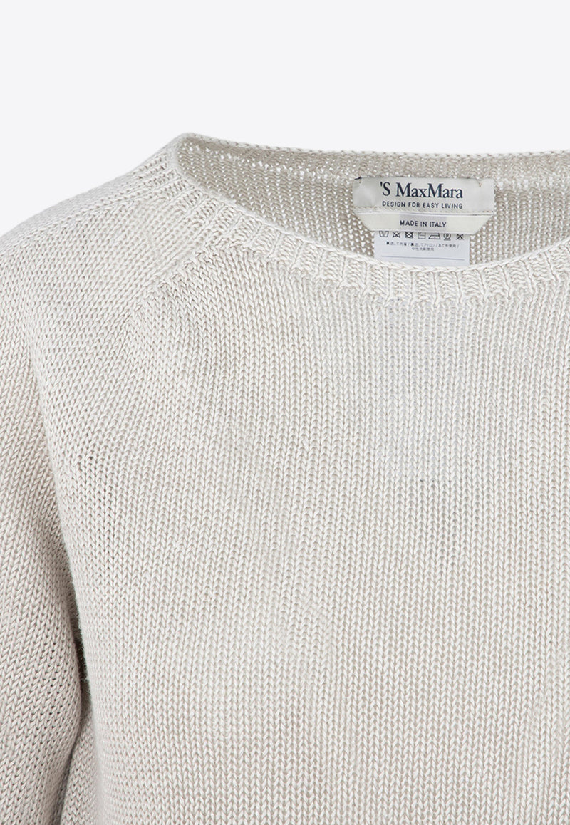 Linen-Knit Sweater