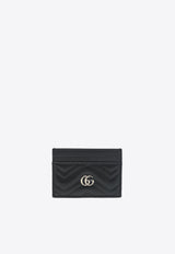 Gucci Double G Leather Cardholder Black 443127AAET8/S_GUC-1000