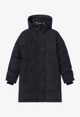 Canada Goose Kids Boys Juniper Long Parka Black 4559YNY/P_CANAD-61