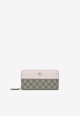 Gucci Double G Zip-Around Wallet  Multicolor 456117AAFXM/S_GUC-5743