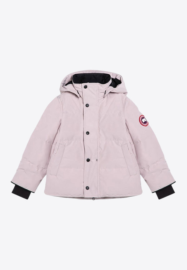 Canada Goose Kids Girls Snowy Owl Padded Jackets Pink 4576KNY/P_CANAD-856