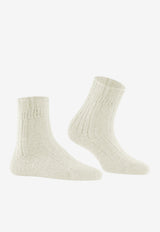 FALKE Bedsock Ribbed Slipper Socks Off-white 46416_OFF-WHITE