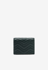 Gucci Small GG Marmont Wallet  Dark Green 466492AAFAX/S_GUC-3020