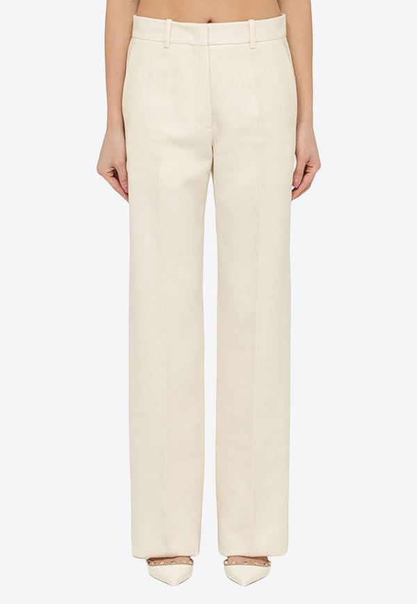 Valentino Wool and Silk Tailored Pants 4B3RB4M78G5/O_VALE-A03