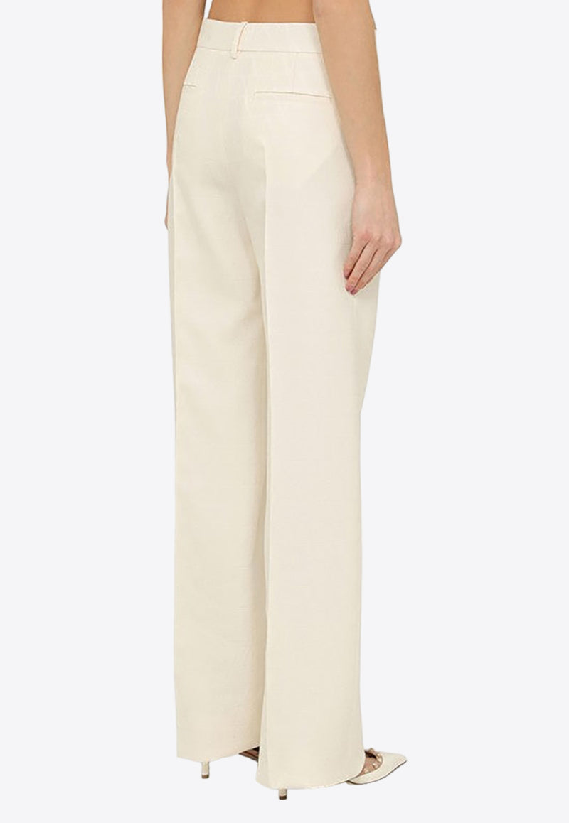 Valentino Wool and Silk Tailored Pants 4B3RB4M78G5/O_VALE-A03