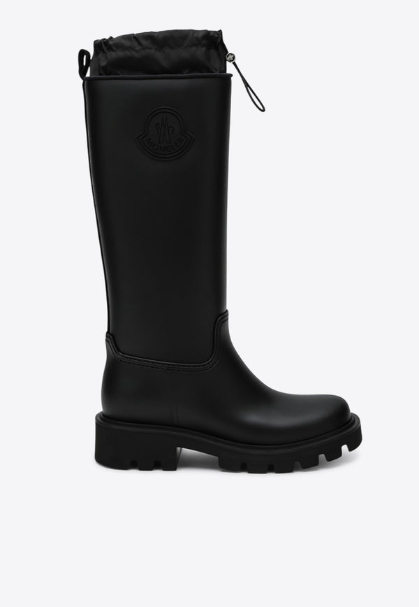 Moncler Kickstream Knee-High Rain Boots Black 4G000-70M4522/P_MONCL-999