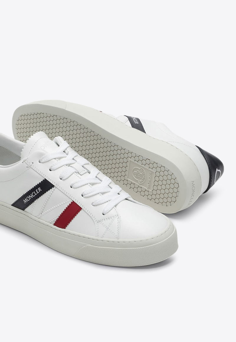 Moncler Monaco M Leather Sneakers White 4M000-60M4496/P_MONCL-001