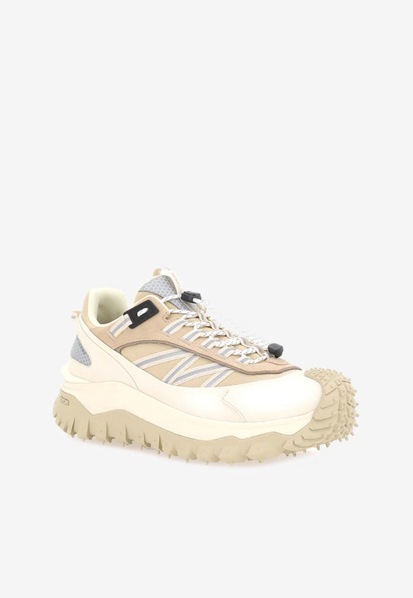 Moncler Trailgrip Low-Top Sneakers Beige 4M00110_M4249_24I