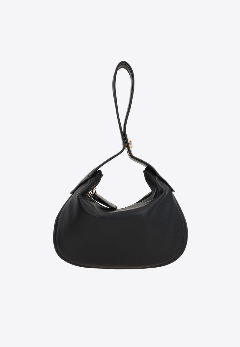 Valentino Small VLogo Locker Hobo Bag Black 4W0B0N54ZFJ 0NO
