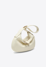 Valentino Small Go-Hobo Leather Top Handle Bag White 4W0B0N54ZFJ/O_VALE-098