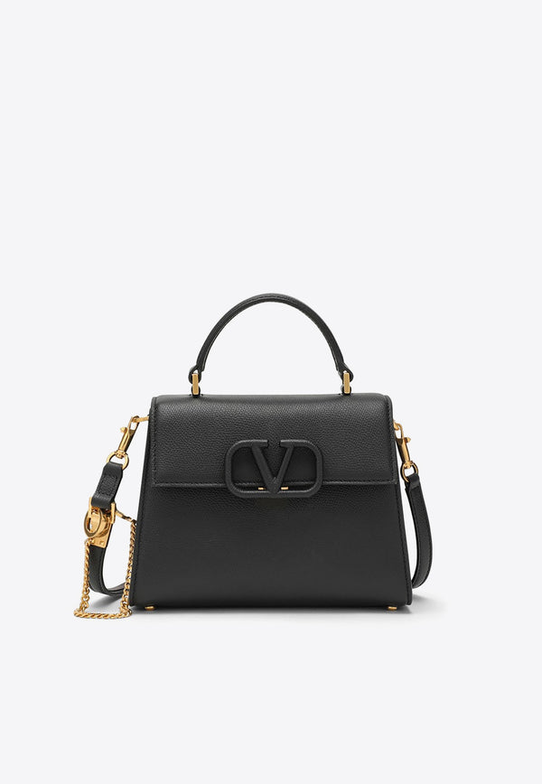 Valentino Small VSLING Top Handle Bag Black 4W2B0F53KGW/O_VALE-R82