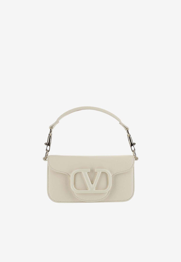 Valentino Small Locò VLogo Shoulder Bag Ivory 4W2B0K53IYS 098