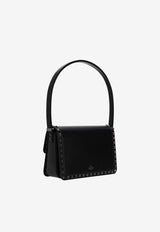 Valentino Rockstud23 Leather Top Handle Bag Black 4W2B0M41QYV 0NO
