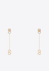 Valentino Logo Signature Pendant Earrings 4W2J0V36YCW/O_VALE-MH5