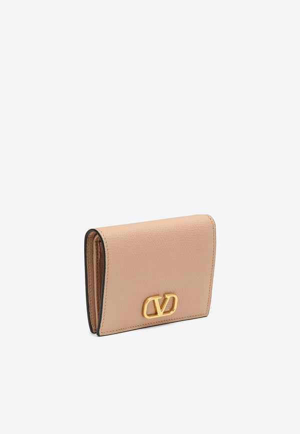Valentino Grained VLogo Leather Wallet 4W2P0R39SNP/O_VALE-GF9